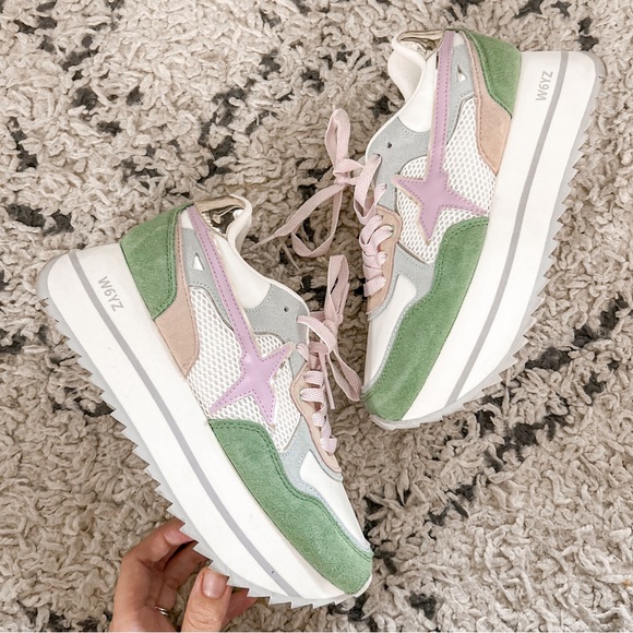 W6YZ Deva W. Colorblock Sneakers | 5.5 - Picture 8 of 12